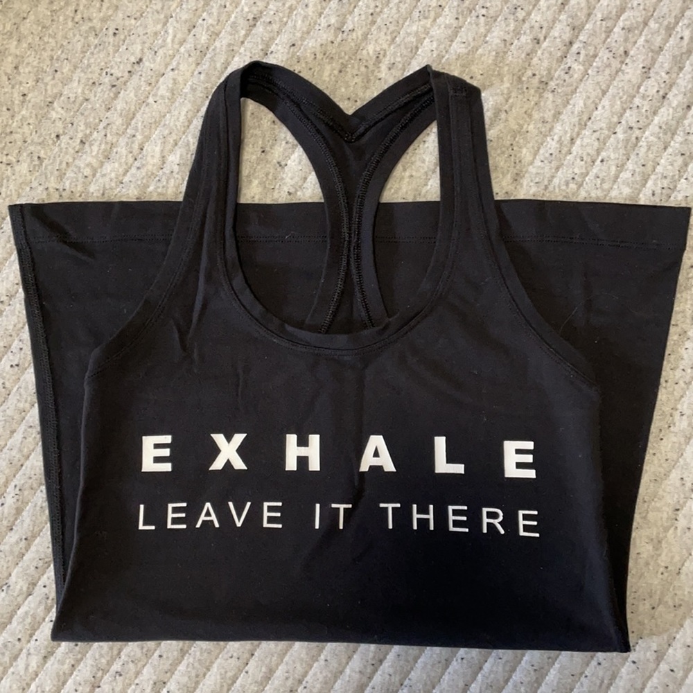 Lululemon Cool Racerback- Screenprinted! - Picture 2 of 4